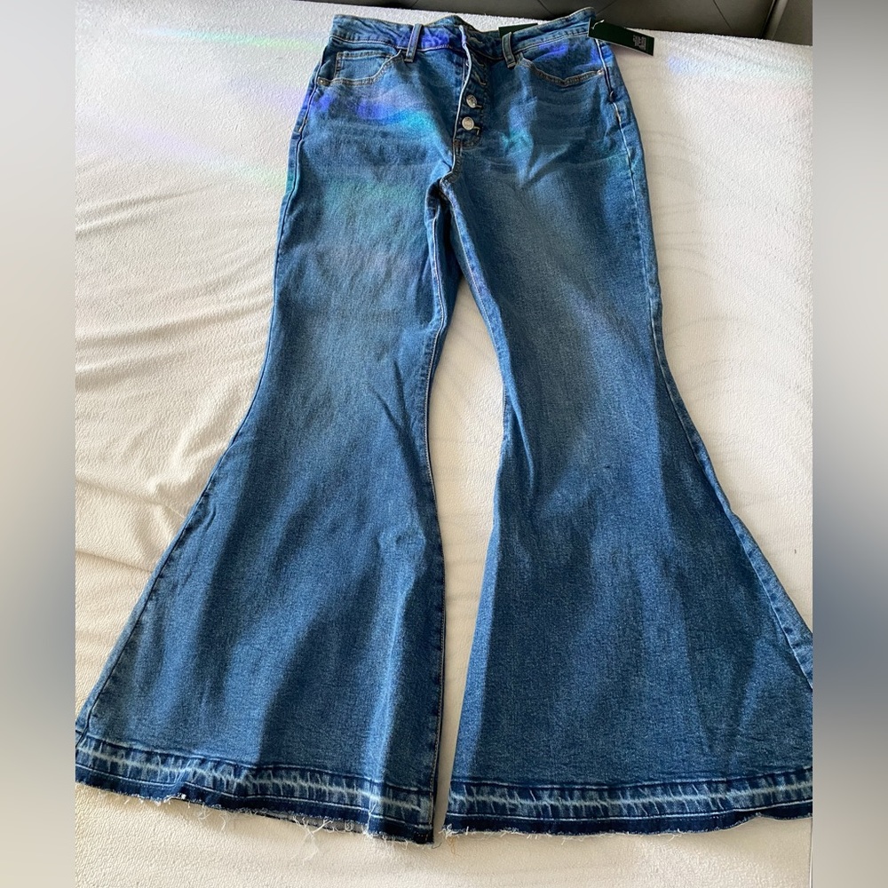 High Rise Flare Jeans